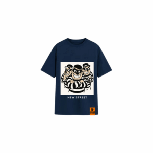 Camiseta Oversized Azul marinho