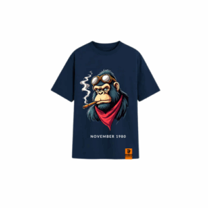 Camiseta Oversized Azul marinho